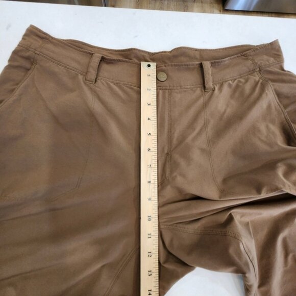 LL Bean Cresta Hiking Pants Brown Water Resistant Outdoor Nylon Mens 36x… - Picture 8 of 11